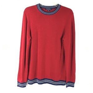NWT Brooks Brothers Fleece Mens Wool Blend Sweater